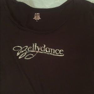 Belly dance T-shirt with Bellydance on it